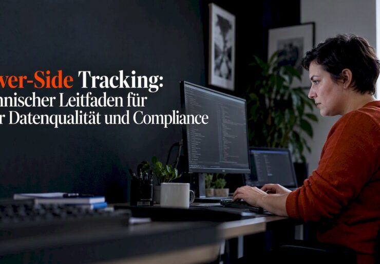 Data Engineer überprüft serverseitiges Tracking