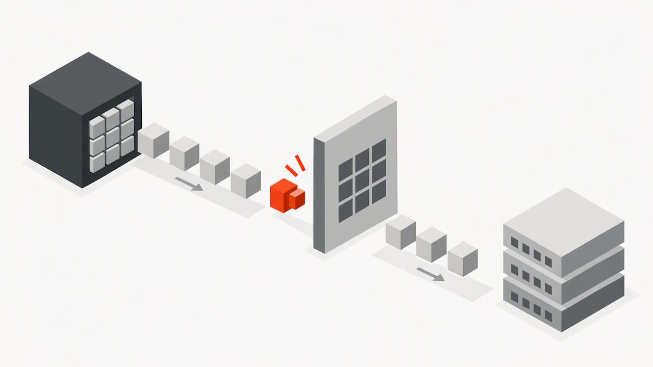 Contract gate catching a schema change before activation