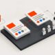 Isometric cards showing a consistent adaptable brand voice