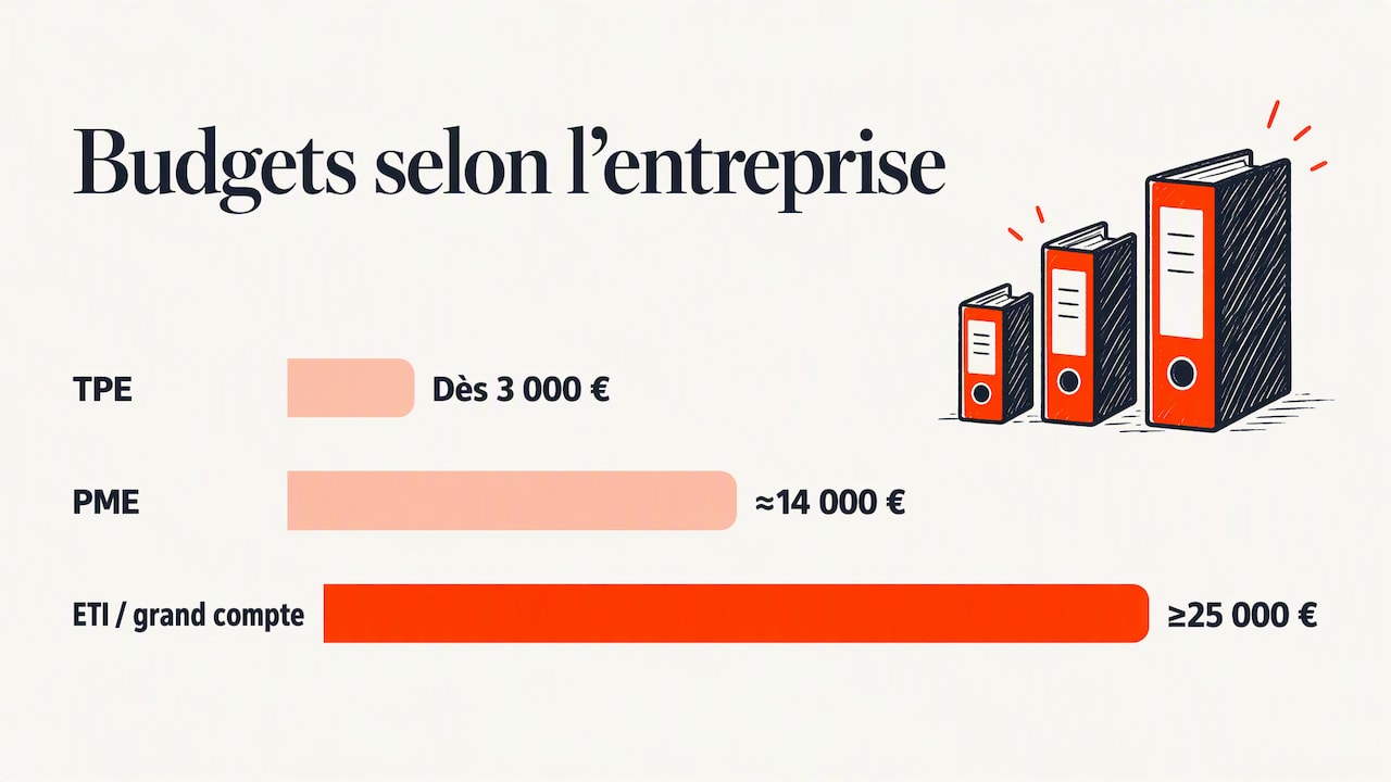 Budgets et livrables comparés entre TPE et PME