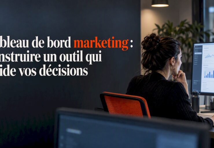 Consultant analyste d'un tableau de bord marketing