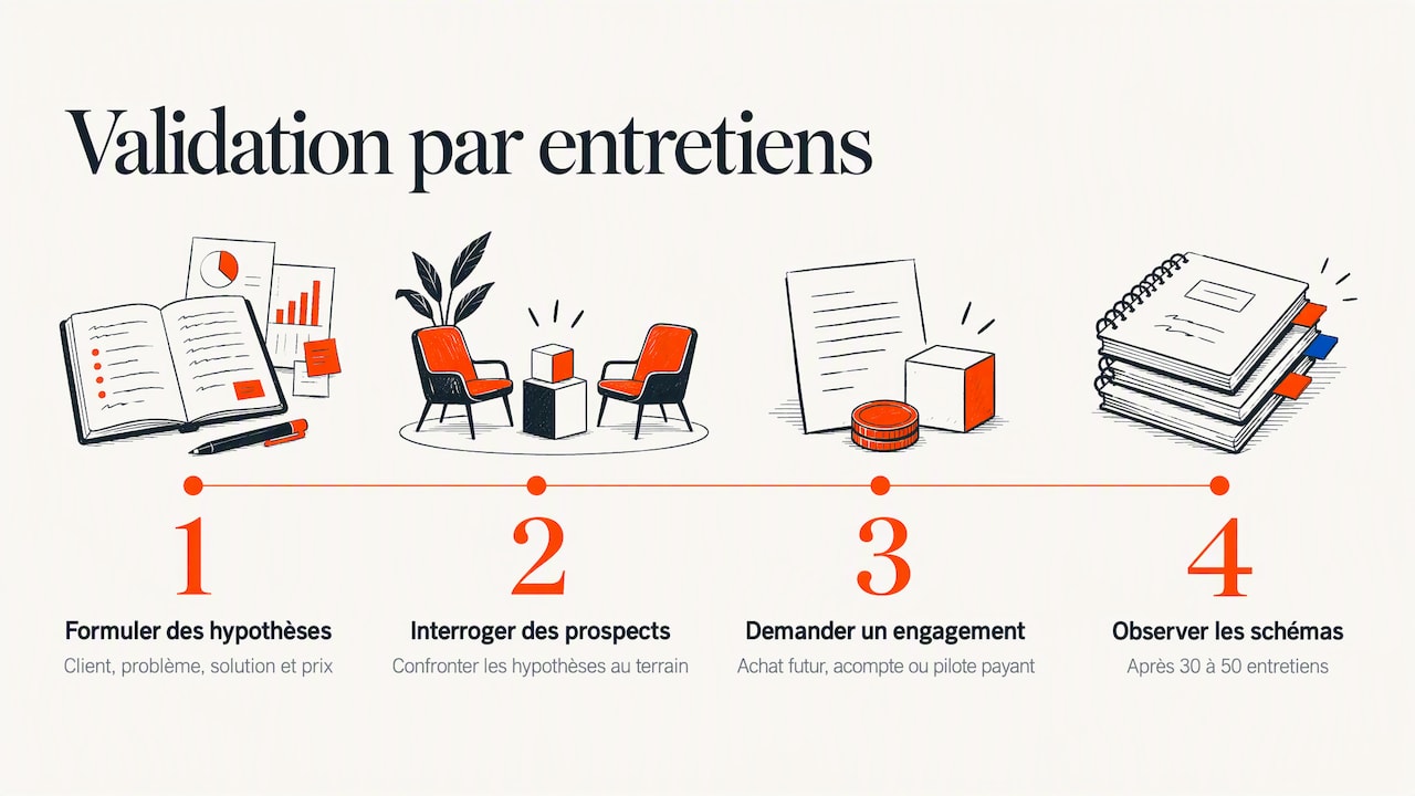 Poser les bonnes questions — overview diagram