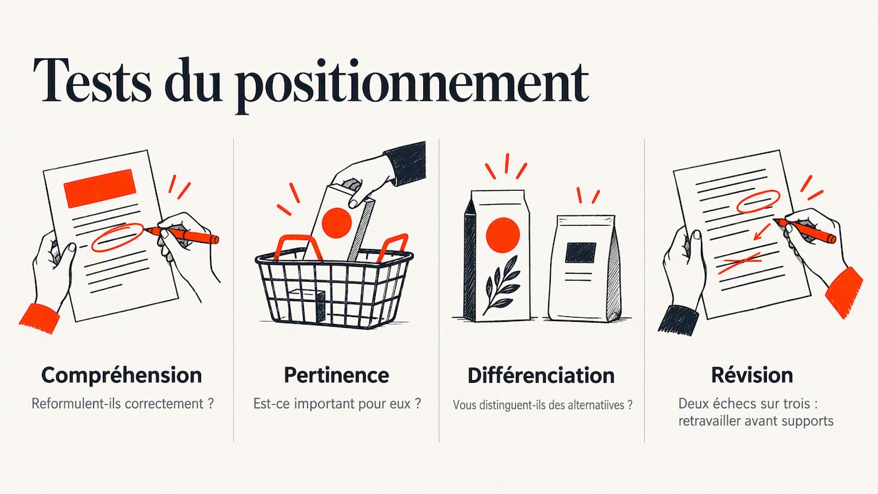 Trois critères pour tester un positionnement de marque
