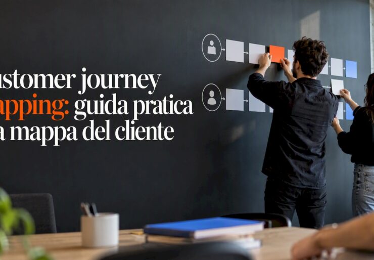 Mappa B2B con percorsi di acquisto e utilizzo