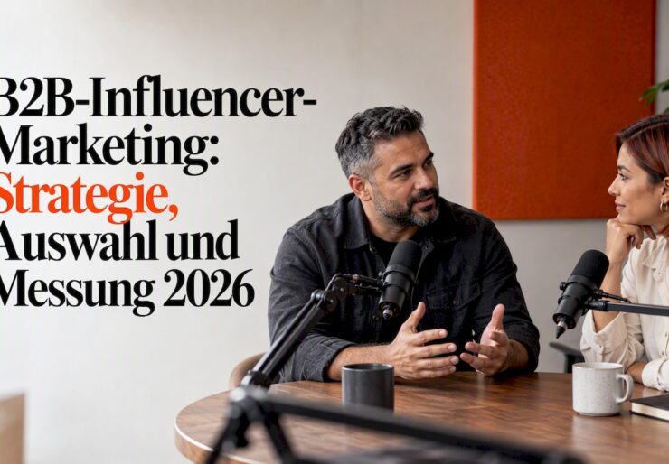 B2B Creator im Podcast-Interview mit einem Branchenexperten