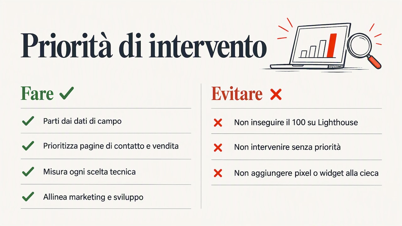 Il nostro punto di vista — overview diagram