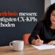 Kundin bewertet das Serviceerlebnis auf schriftlichem Weg